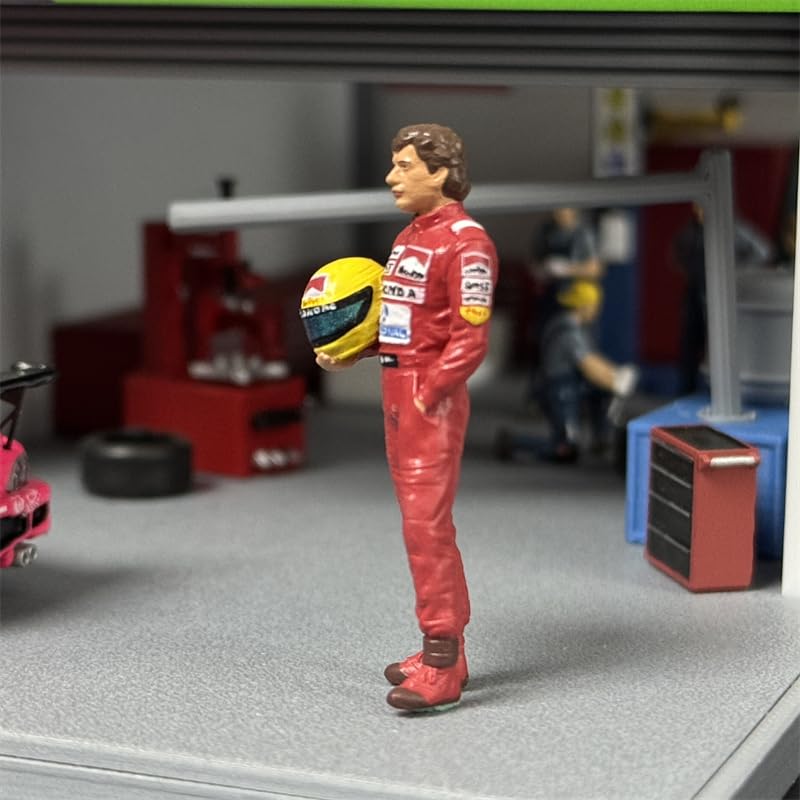 Amazon.co.jp: クラシックF1ドライバー フィギュア Ayrton Senna